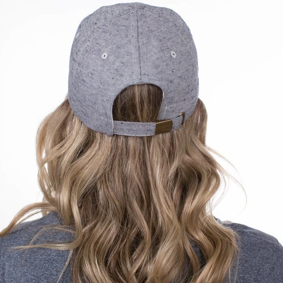 CLEARANCE ERIKA HARVEY Upcycled Denim Hat - Picture 3 of 8